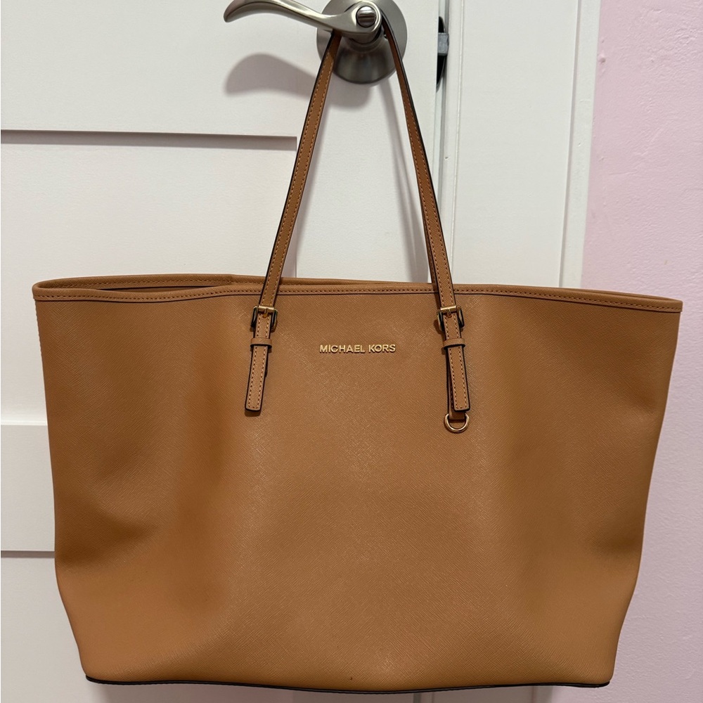 Michael Kors Tan Tote Bag